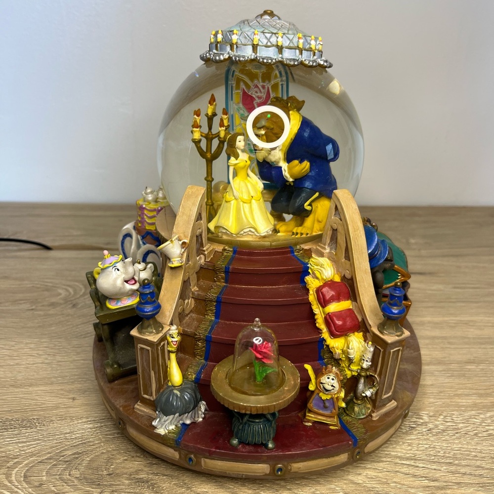 Disney Beauty and the Beast Snow Globe - Multicolor